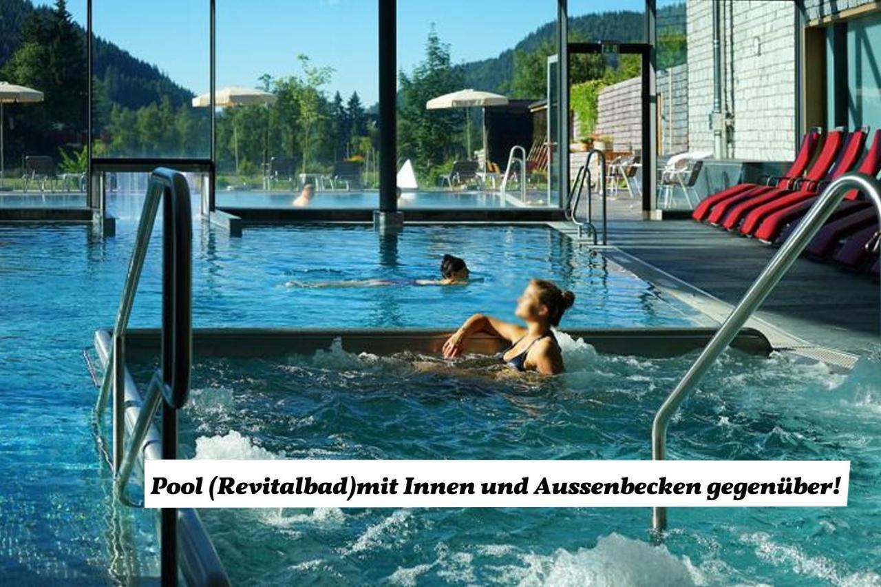 C2 Albmatte-Fewo , Hallenbad Aussenbecken Massagen Nebenan St. Blasien Buitenkant foto